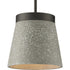 Progress Terrazzo P500313 143 1 75 Watt MED PENDANT in Graphite Finish Model: P500313-143
