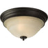 Progress Torino P3184 09 2 100 Watt MED FLSH MNT in Brushed Nickel Finish Model: P3184-09