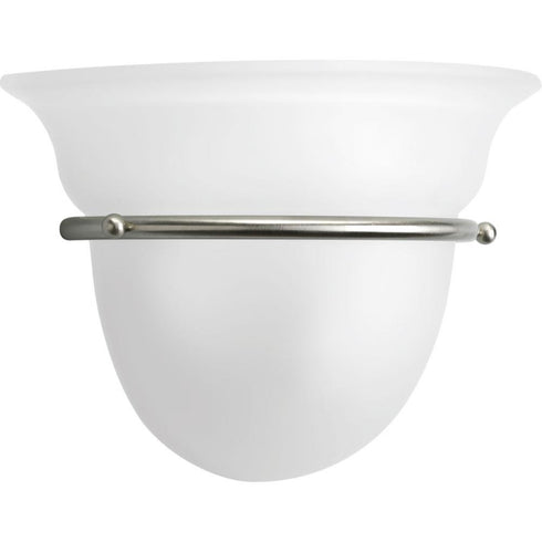 Progress Torino P7181 09 1 100 Watt MED WALL SCONCE in Brushed Nickel Finish Model: P7181-09
