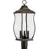 Progress Township P5404 108 3 60 Watt CAND POST LANTERN in Oil Rubbed Bronze Finish Model: P5404-108