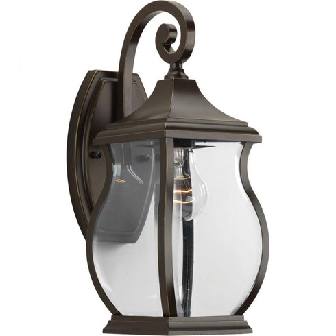 Progress Township P5692 108 1 60 Watt MED WALL LANTERN in Oil Rubbed Bronze Finish Model: P5692-108