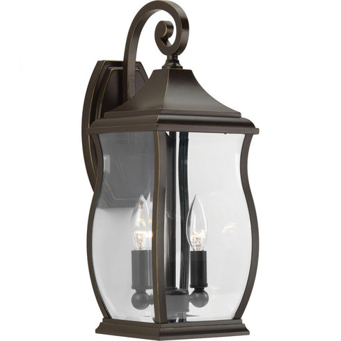 Progress Township P5693 108 2 60 Watt CAND WALL LANTERN in Oil Rubbed Bronze Finish Model: P5693-108