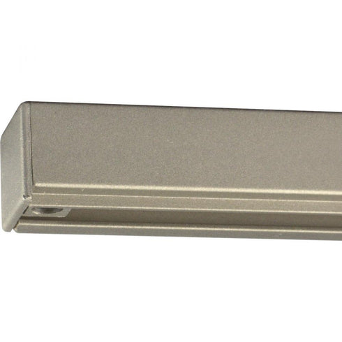 Progress Track Accessories Alpha Trak 2' section in Brushed Nickel Finish Model: P9103-09