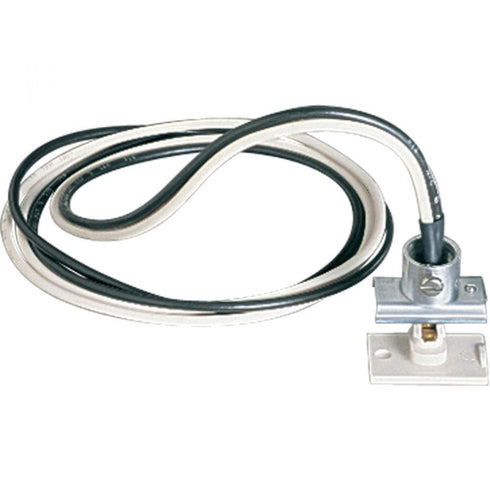 Progress Track Accessories Alpha Trak Anywhere Power Feed in White Finish Model: P9121-28