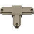 Progress Track Accessories Alpha Trak Inside Left Polarity T Connector in White Finish Model: P8722-8928