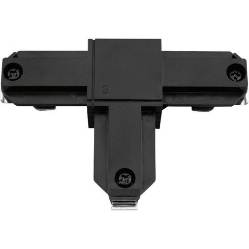Progress Track Accessories Alpha Trak Inside Left Polarity T Connector in White Finish Model: P8722-8928