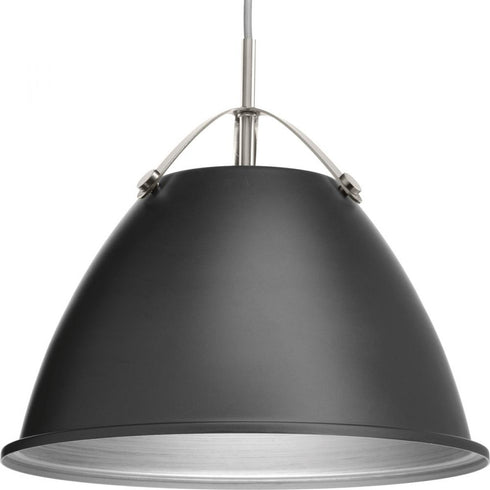 Progress Tre P500052 030 1 100 Watt MED PENDANT in White Finish Model: P500052-030
