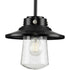 Progress Tremont P550093 031 1 60 Watt MED PENDANT in Matte Black Finish Model: P550093-031