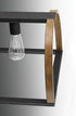 Progress Trestle P4720 71 4 60 Watt MED LINEAR CHAND in Gilded Iron Finish Model: P4720-71
