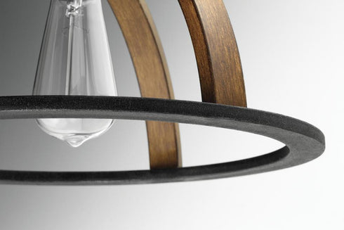 Progress Trestle P5152 71 1 60 Watt MED PENDANT in Gilded Iron Finish Model: P5152-71
