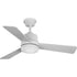 Progress Trevina II P2555 0930K 44IN 3 BLADE With LED LGT in Brushed Nickel Finish Model: P2555-0930K