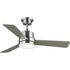 Progress Trevina II P2555 0930K 44IN 3 BLADE With LED LGT in Brushed Nickel Finish Model: P2555-0930K