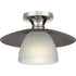 Progress Trimble P350233 009 1 Light SEMI FLUSH in Brushed Nickel Finish Model: P350233-009