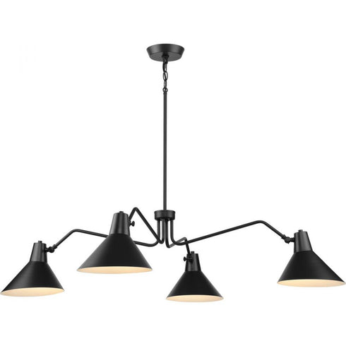 Progress Trimble P400310 109 4 Light CHANDELIER in Brushed Bronze Finish Model: P400310-109