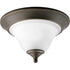 Progress Trinity P3475 09 CLSE TO CLG 1 100 Watt MED in Brushed Nickel Finish Model: P3475-09