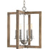 Progress Turnbury P4760 141 4 60 Watt CAND CHANDELIER in Galvanized Finish Finish Model: P4760-141