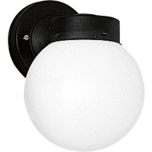 Progress Utility Lantern P5604 30 1 100 Watt MED OD WALL FIXT in White Finish Model: P5604-30