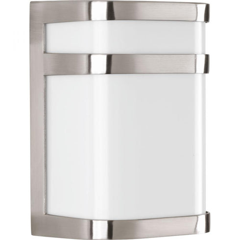 Progress Valera LED P5800 0930K9 1 9 Watt LED WALL LANTERN in Brushed Nickel Finish Model: P5800-0930K9