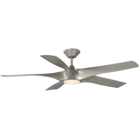 Progress Vernal P250059 031 30 60IN 5 Blade Ceiling Fan in Black Finish Model: P250059-031-30