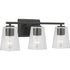 Progress Vertex P300459 009 3 Light BATH in Brushed Nickel Finish Model: P300459-009