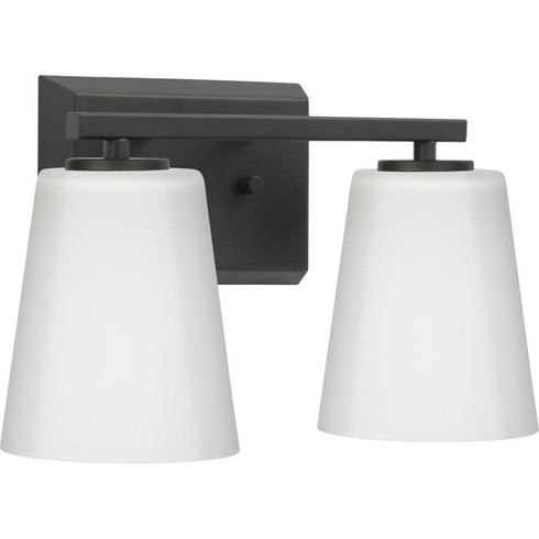 Progress Vertex P300462 009 2 Light BATH in Brushed Nickel Finish Model: P300462-009