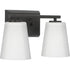 Progress Vertex P300462 009 2 Light BATH in Brushed Nickel Finish Model: P300462-009