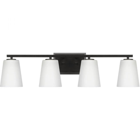Progress Vertex P300464 009 4 Light BATH in Brushed Nickel Finish Model: P300464-009