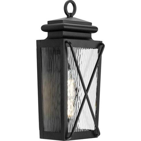 Progress Wakeford P560261 031 1 Light WALL LANTERN in Black Finish Model: P560261-031