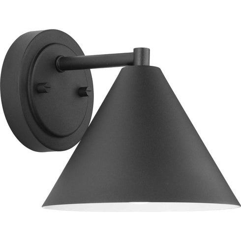 Progress Ward P560296 031 1 Light WALL LANTERN in Textured Black Finish Model: P560296-031