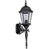 Progress Welbourne P5684 31 1 100 Watt MED WALL LANT in Textured Black Finish Model: P5684-31