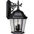 Progress Welbourne P5690 31 3 60 Watt CAND WALL LANT in Textured Black Finish Model: P5690-31