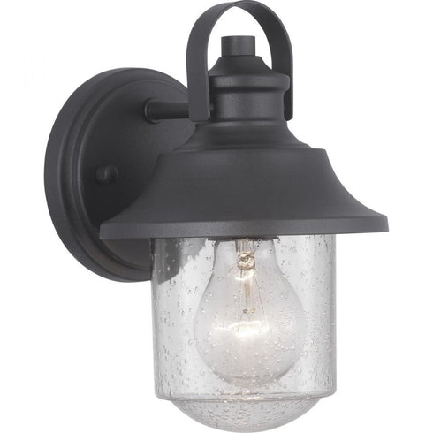 Progress Weldon P560119 031 1 60 Watt MED WALL LANTERN in Textured Black Finish Model: P560119-031