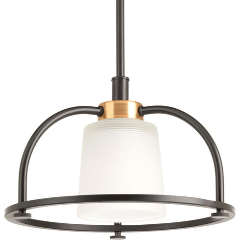 Progress West Village Collection 13 2 Inch One Light Semi Flush Convertible in Antique Bronze Finish Model: P350032-020