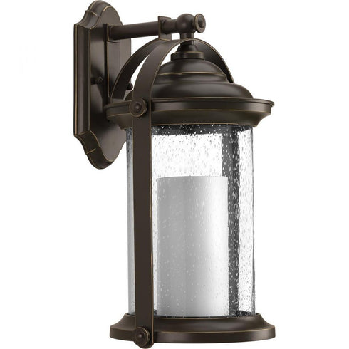 Progress Whitacre LED Whitacre Collection Medium Wall Lantern in Antique Bronze Finish Model: P560069-020-30