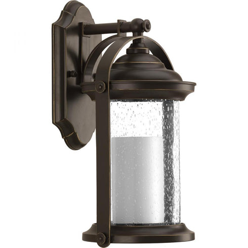 Progress Whitacre LED Whitacre Collection Small Wall Lantern in Antique Bronze Finish Model: P560068-020-30