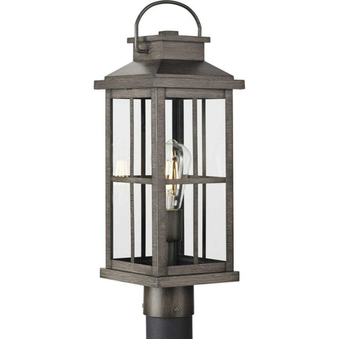Progress Williamston P540095 020 1 100 Watt MED POST LANTERN in Antique Bronze Finish Model: P540095-020