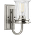Progress Winslett P300272 009 1 60 Watt MED BATH BRACKET in Brushed Nickel Finish Model: P300272-009