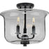 Progress Winslett P350153 009 3 60 Watt CAND SEMI FLUSH CONV in Brushed Nickel Finish Model: P350153-009