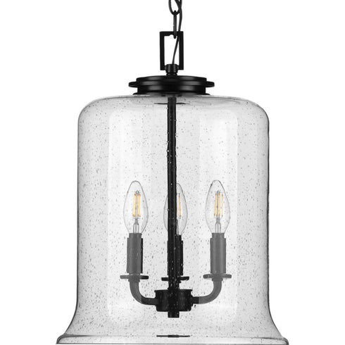 Progress Winslett P500239 009 3 60 Watt CAND PENDANT in Brushed Nickel Finish Model: P500239-009
