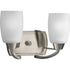 Progress Wisten P2795 09 2 100 Watt BATH BRKT in Brushed Nickel Finish Model: P2795-09
