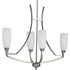 Progress Wisten P4435 09 4 Light LINEAR CHAND in Brushed Nickel Finish Model: P4435-09