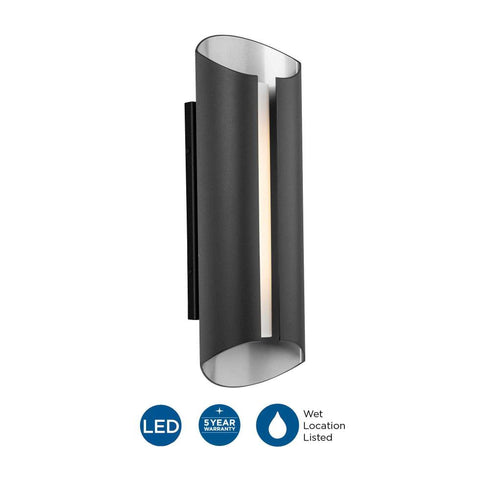 Progress Z-2030 LED Z 2030 LED in Black Contemporary Outdoor Light Model: P560364-031-30