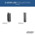 Progress Z-2030 LED Z 2030 LED in Black Contemporary Outdoor Light Model: P560365-031-30