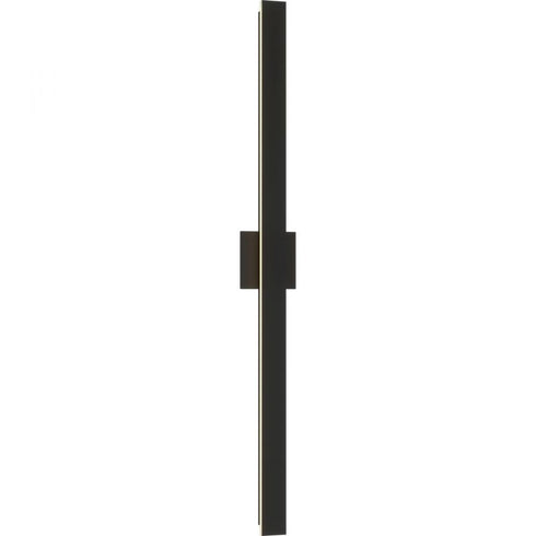 Progress Z-2040 LED Z 2040 Collection LED in Matte Black Contemporary Large Outdoor Wall Light Model: P560369-31M-CS