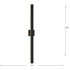 Progress Z-2040 LED Z 2040 Collection LED in Matte Black Contemporary Large Outdoor Wall Light Model: P560369-31M-CS