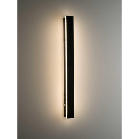 Progress Z-2040 LED Z 2040 Collection LED in Matte Black Contemporary Medium Outdoor Wall Light Model: P560367-31M-CS