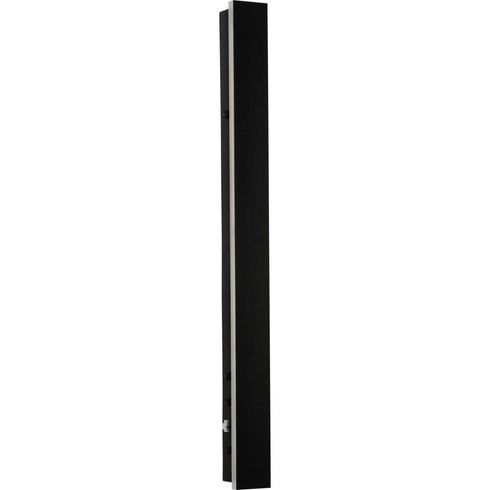 Progress Z-2040 LED Z 2040 Collection LED in Matte Black Contemporary Medium Outdoor Wall Light Model: P560367-31M-CS
