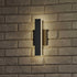 Progress Z-2040 LED Z 2040 Collection LED in Matte Black Contemporary Small Outdoor Wall Light Model: P560366-31M-CS