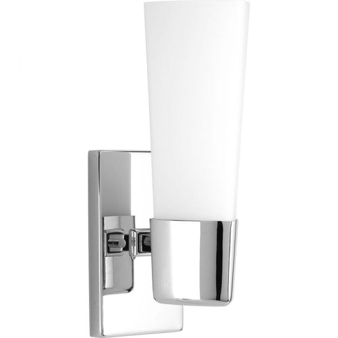 Progress Zura P300061 009 1 100 Watt MED BATH BRACKET in Brushed Nickel Finish Model: P300061-009