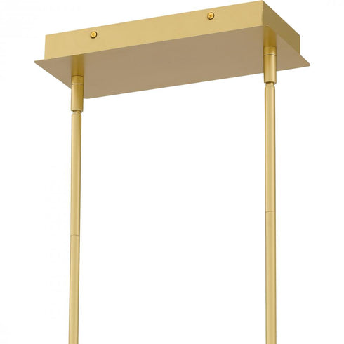 Quoizel Dazzle Island Chandelier in Soft Gold Finish Model: PCDZ136SGD